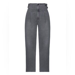 NWOT JUCCA - Gray Denim High Waist Jeans - Size 30 / U.S. 10 - Italian Designer
